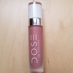 Dose of colors liquid lipstick bare with me